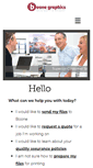 Mobile Screenshot of boonegraphics.net