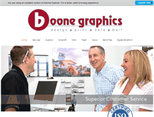 Tablet Screenshot of boonegraphics.net